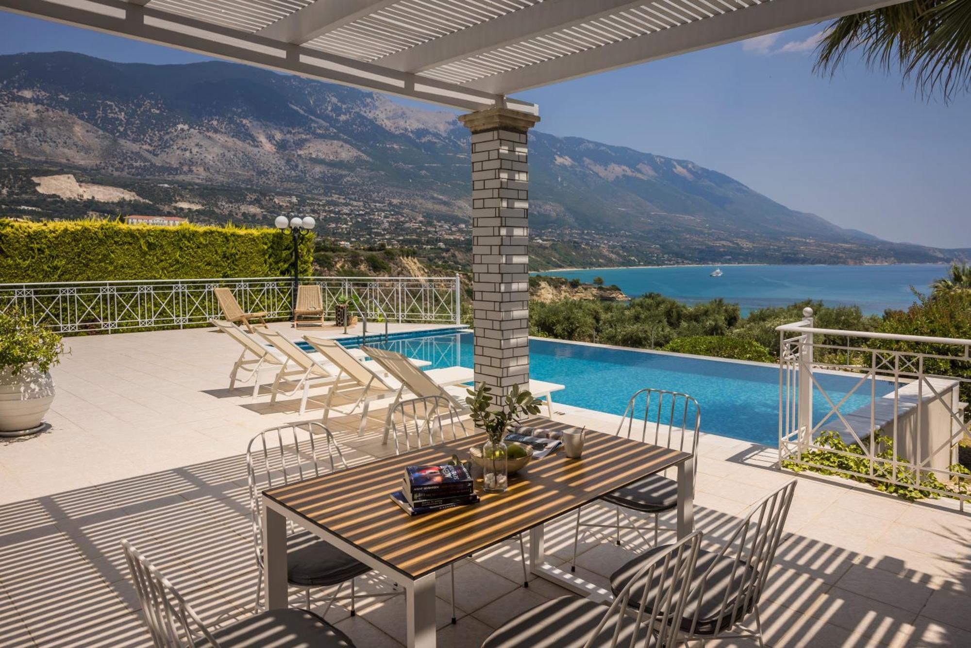 Sea View Villa Kefaloniaprivatevillas Каравадос Екстер'єр фото