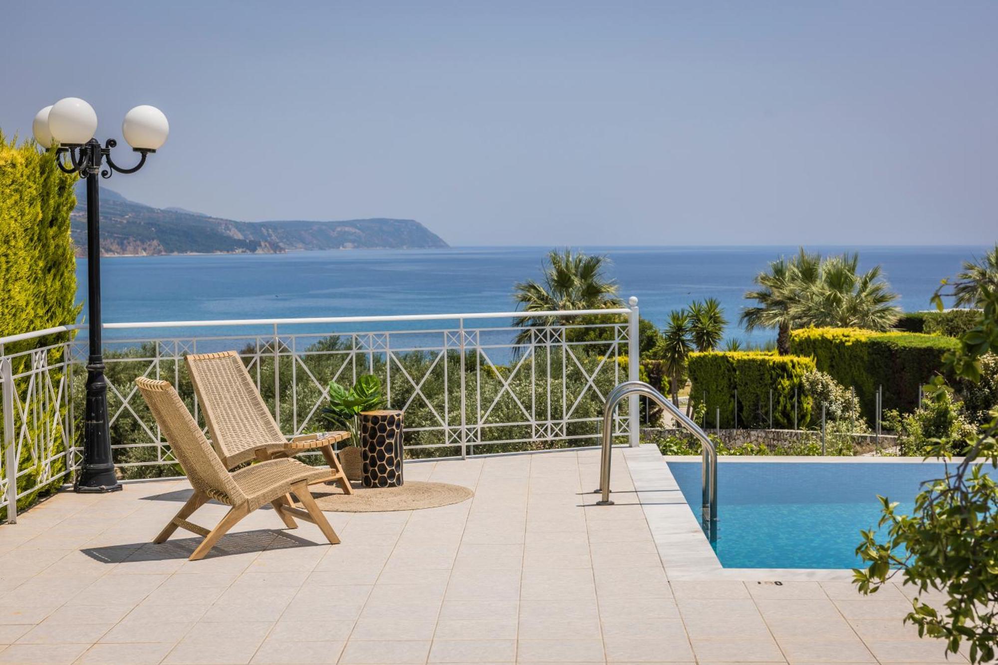 Sea View Villa Kefaloniaprivatevillas Каравадос Екстер'єр фото